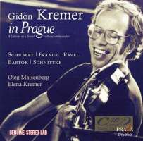 WYCOFANY  Kremer, Gidon in Prague - Schubert; Franck; Ravel; Bartok; Schnittke